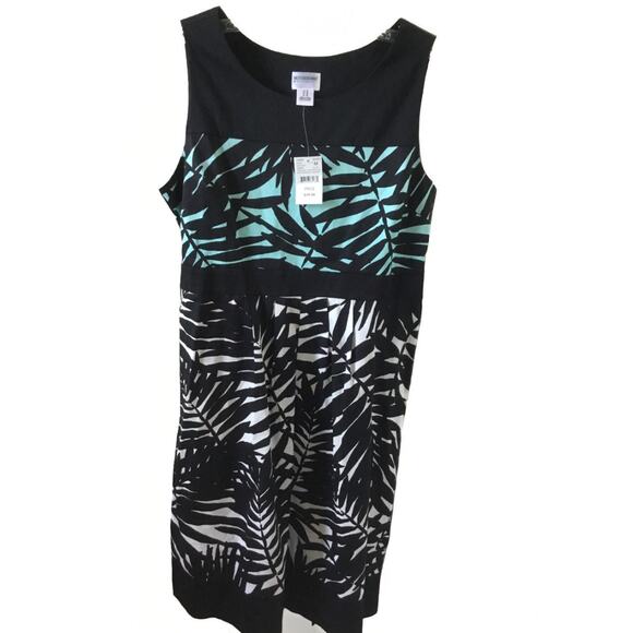 Motherhood Maternity Tropical Print Sleeveless Dress New with Tag size M - Picture 1 of 3
